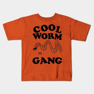 COOL WORMS ONLY Kids T-Shirt